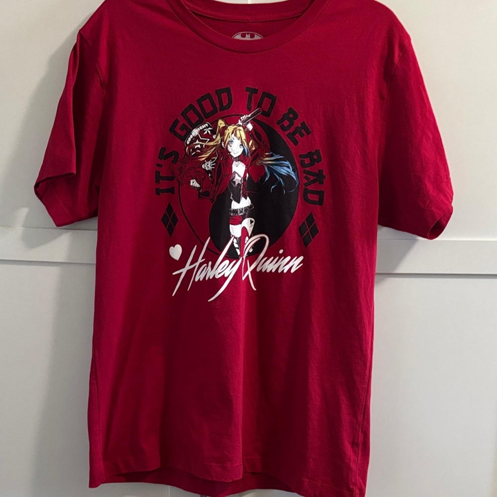 Batman Red Logo T-Shirt